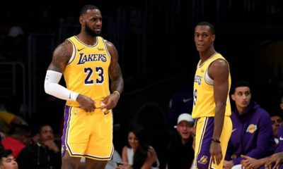 lebron and rondo lakers
