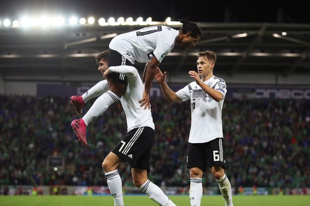 Serge Gnabry vs ireland